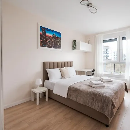 Nowy Targowek Charming Apartment Warsaw Exterior photo